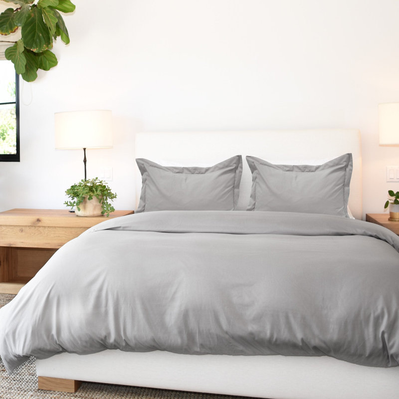 Essentials Incredibly Soft 3pc. Duvet Set, Queen, Graphite