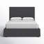 Daliya Upholstered Wingback Bed-696172608-795060672