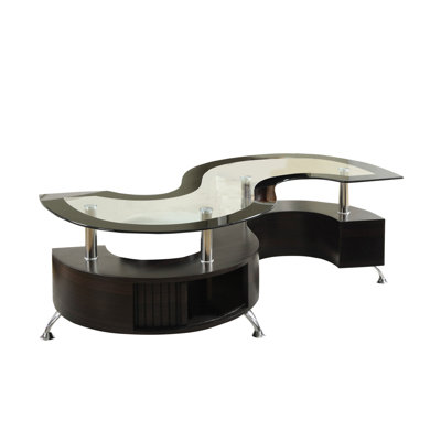 Kearn Glass Top Coffee Table