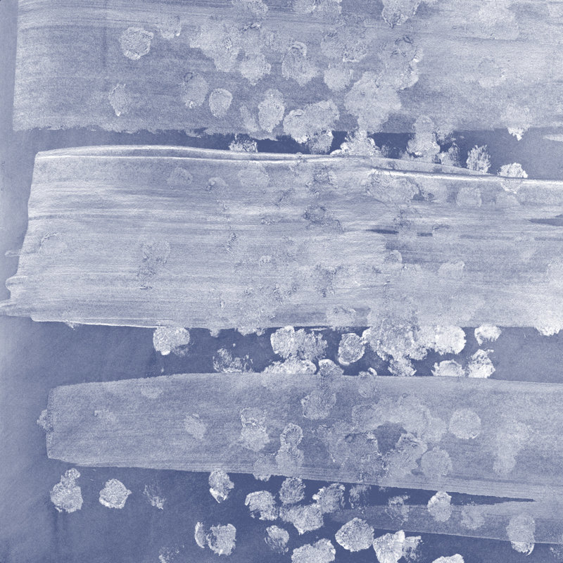 Indigo Rule IV by Megan Meagher - Wrapped Canvas Painting, 76cm H x 76cm W