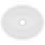 Belfry Bathroom Gline 400mm L x 330mm W Ceramic Oval Sink-521348932