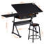 Rectangle Height Adjustable 158.5cm L Training Table-947495598