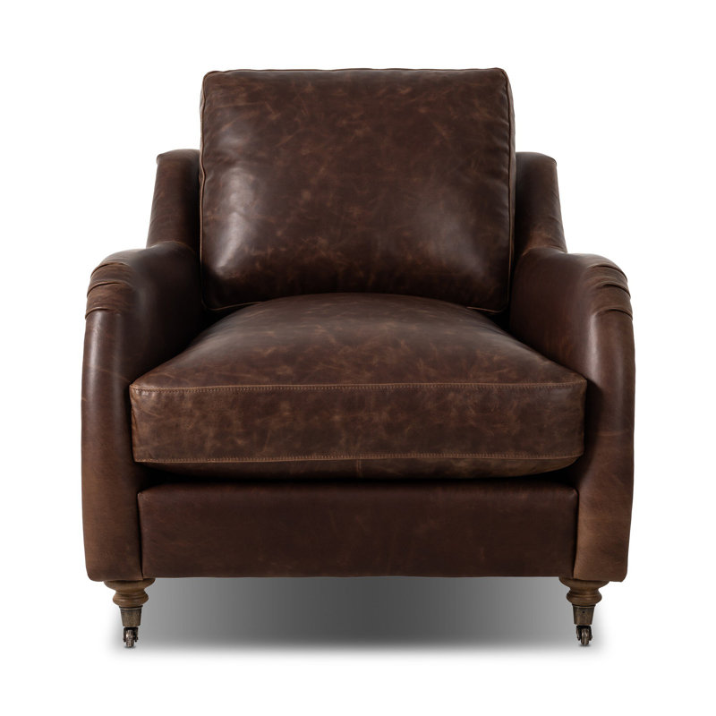 Lynne Leather Armchair