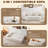  77" Upholstered Convertible Sofa Couch-129354340