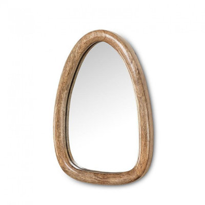 Freeform Triangle Wall Mirror