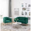 Ensemble de salon en velours 2 pièces Murrow-487743195