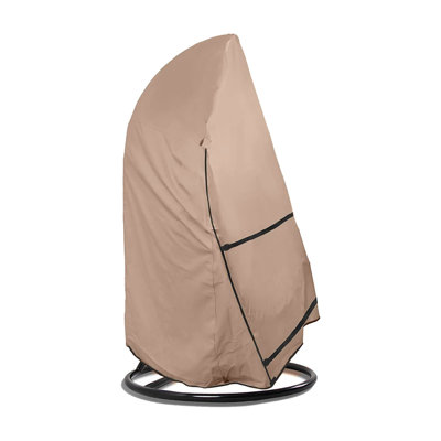 Housse pour fauteuil à œufs suspendu imperméable, 1 pièce, (brun)