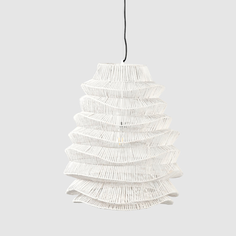 Barlow 1 - Light Single Pendant, White