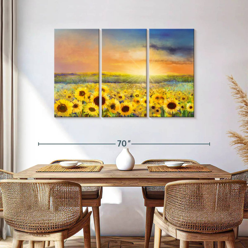 Huile de tournesol Alvord, H 36 po x l 57 po