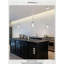 Ensemble de 2 luminaires suspendus Modern Crystal Moon