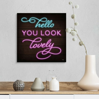 " Neon Hello " by Mollie B.