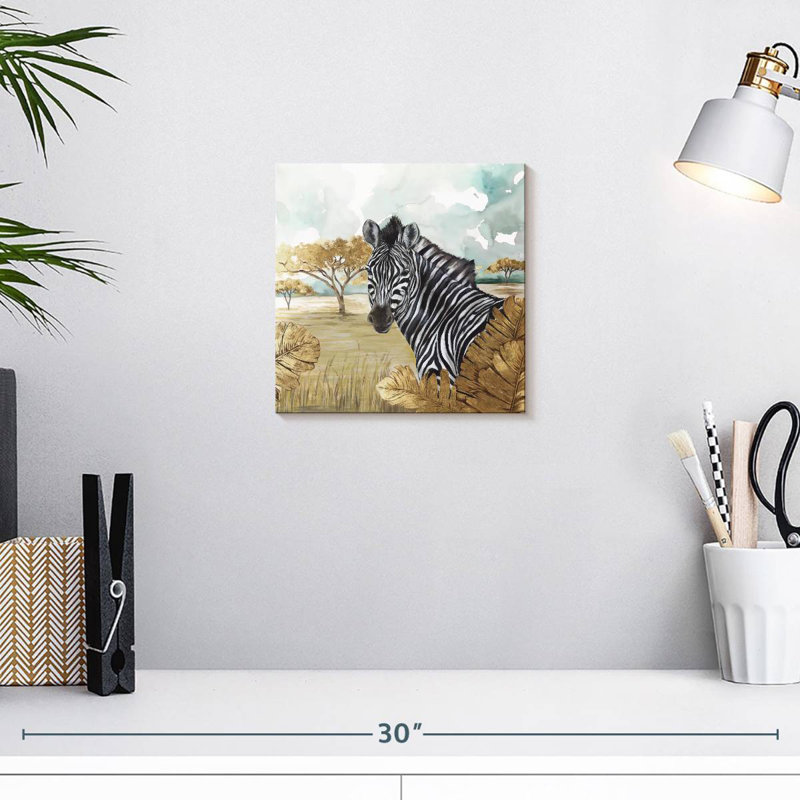 Crowle Zebras, 10" H x 10" W