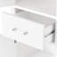 Armoire de rangement pour salle de bain, armoire haute étroite avec portes et tablettes réglables-1309130958