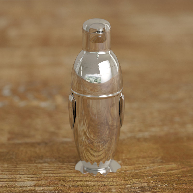 Gwenifer Stainless Steel Shaker