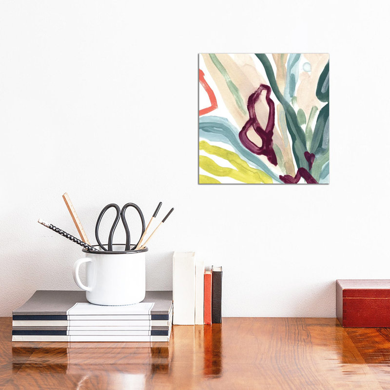 Tropical Impulse IV by June Erica Vess - Wrapped Canvas Print, 30.48 cm H x 30.48 cm W