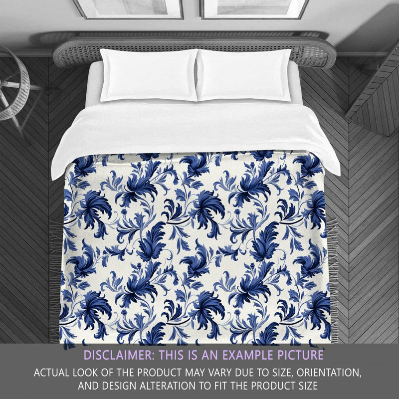 Machine Printed Comforter, King