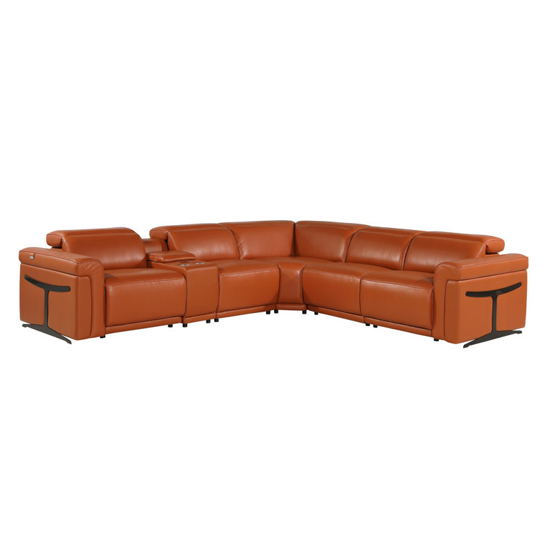 Canapé modulaire en L Camel