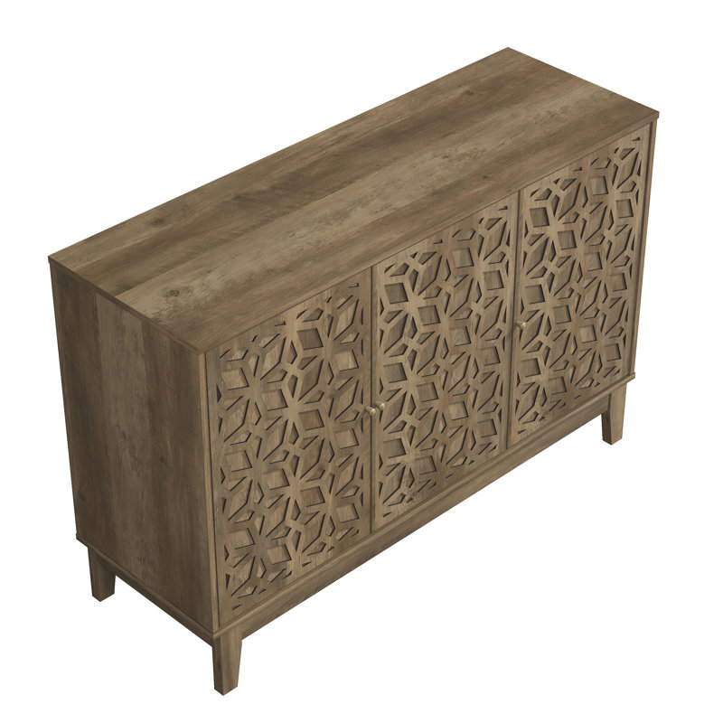Buffet de 45,94 po Trosclair, Chêne noueux