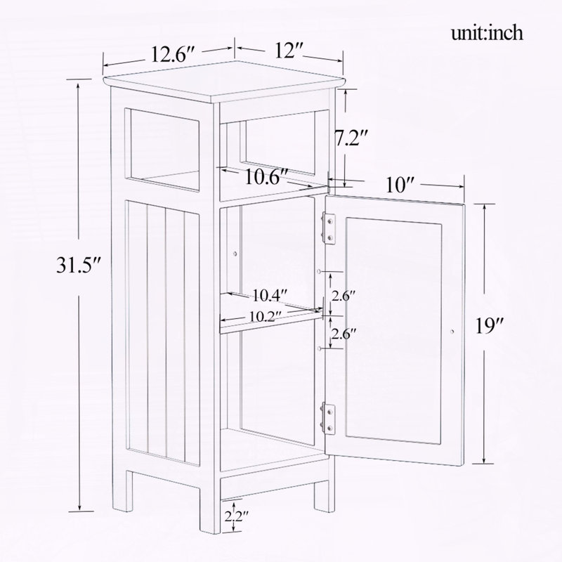 Single Door Storage Cabinet