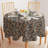 Geometric Round Christmas Tablecloth-802760828-774272233