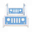 Lit plateforme classique avec roulettes en forme de voiture-1128658988