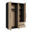 Mijah 3 Door Manufactured Wood Wardrobe-1788868972
