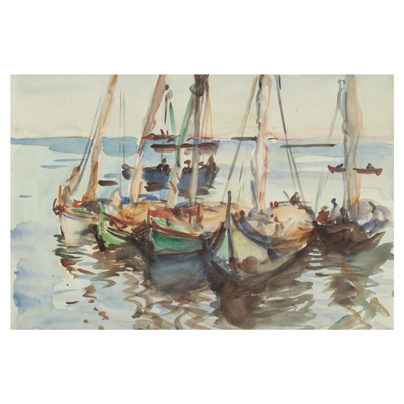 «Portuguais» par John Singer Sargent - Impression giclée, H 32 po x l 40 po