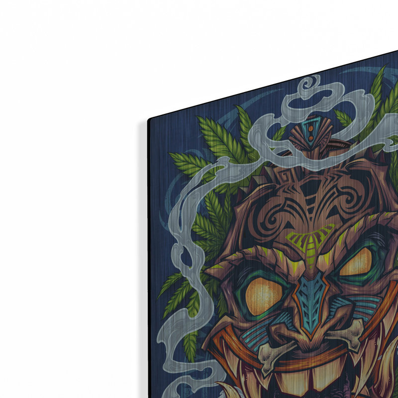 «Tiki Head» par Flyland Designs, H 24 po x l 16 po