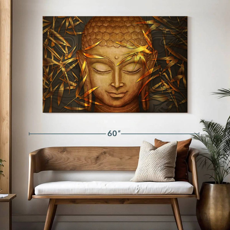 Adella Bodhisattva Buddha, 34" H x 51" W