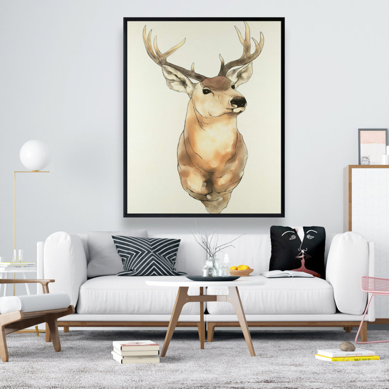 " Deer Portrait "