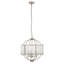 Coline 3 - Light Silver Sphere Pendant