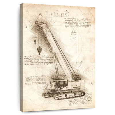 Plan de la grue Laelle