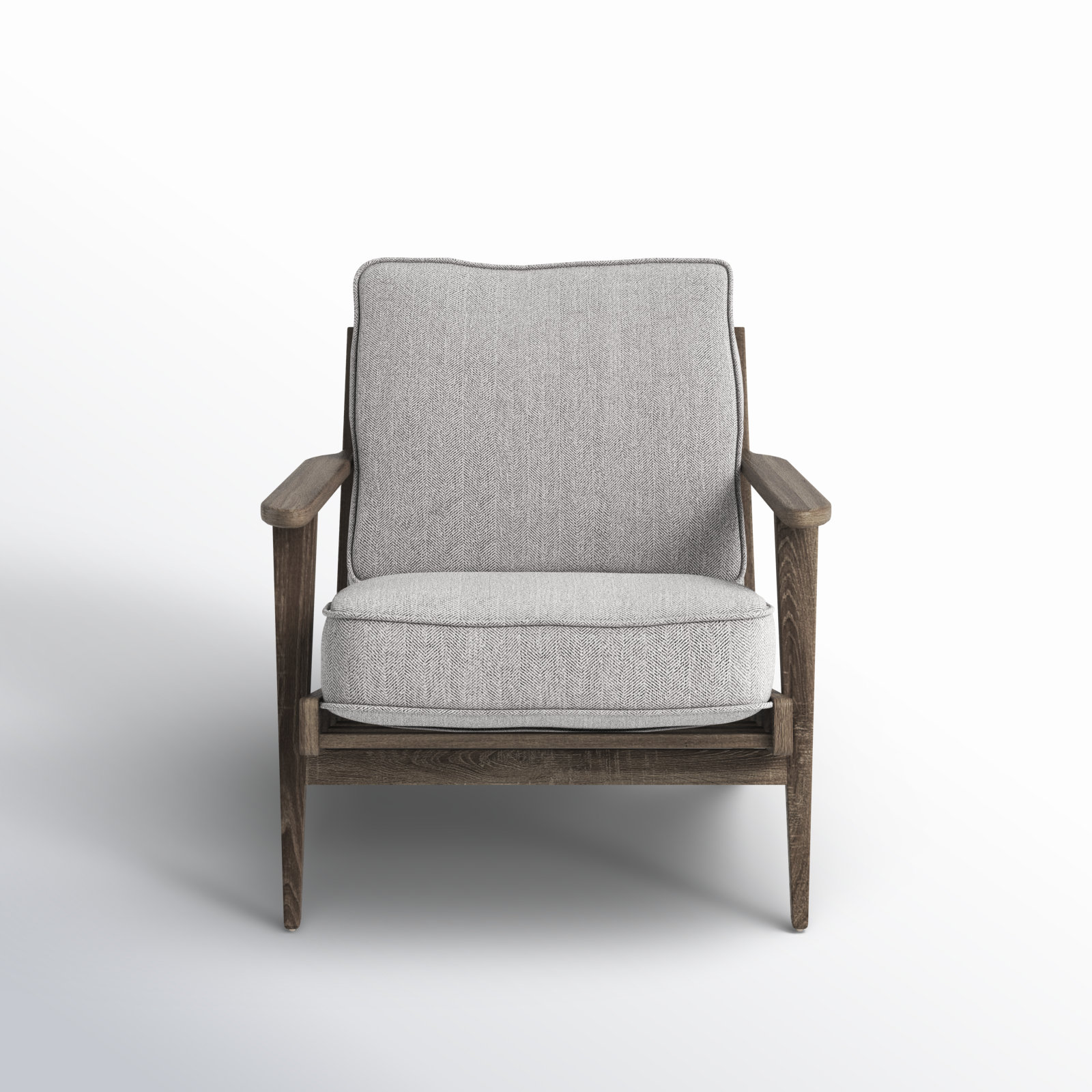 Roxy Armchair, Castlerock Gray Polyester Blend