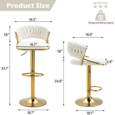 Tabouret de bar Christal