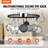 Hanging Pot Rack, Hanging Pot Rack Ceiling Mount, Ceiling Pot Rack with 12 S Hooks-1808405087