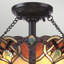 Litchford Glass Semi Flush Mount