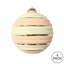 Ornement boule horizontale à rayures pastel-542094651