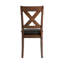 Chaise d'appoint à dossier en croix Lashbrook-57195136