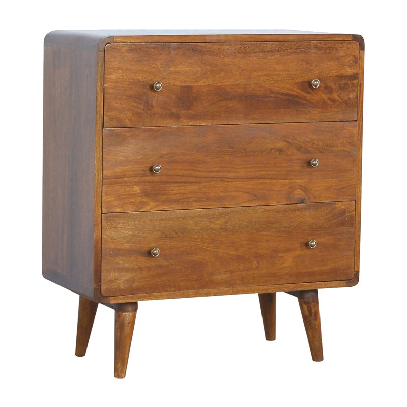 Commode courbée courbée