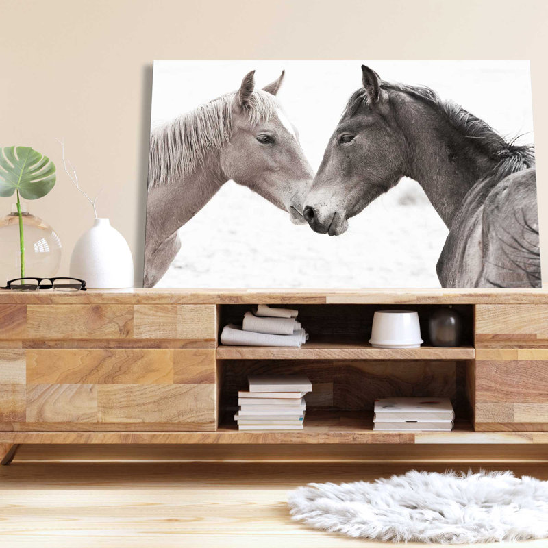 Gentle Herd - Photographie sur toile tendue, H 36 po x l 60 po x P 1,5 po