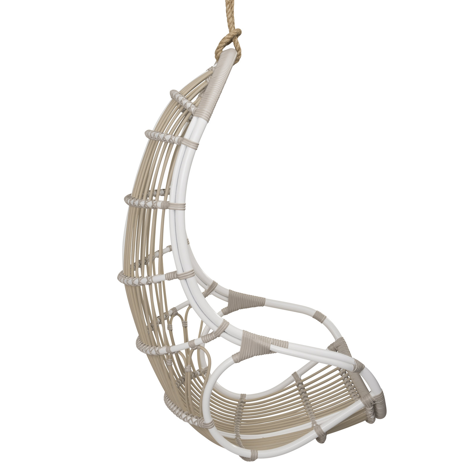 Riviera Swing Chair, White