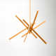 Rochelle 5 Light Metal Dimmable LED Sputnik Chandelier