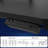 Rausch Adjustable Height Plastic / Acrylic Steel Computer Desk