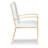 Amira-Jess 17.5'' H Faux Leather Upholstered Armchair-2006499824