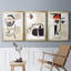 «Face of a Century I», cadre photo 3 pièces, reproduction d'art-69981746-69981745
