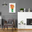 «Le Parfait Jar A» par Jean Plout, art mural en verre acrylique-1479192185