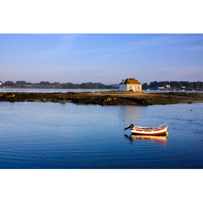 Saint-Cado, Brittany by Monsieur_Wizz - Wrapped Canvas Print