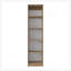 Ensemble de bibliothèque 2 pièces H 71,1 "- chêne naturel