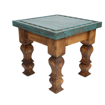 Clovis Solid Wood End Table