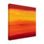 «Sunset Stripes Red Yellow» par Jurica, reproduction d'art sur toile tendue-26857446